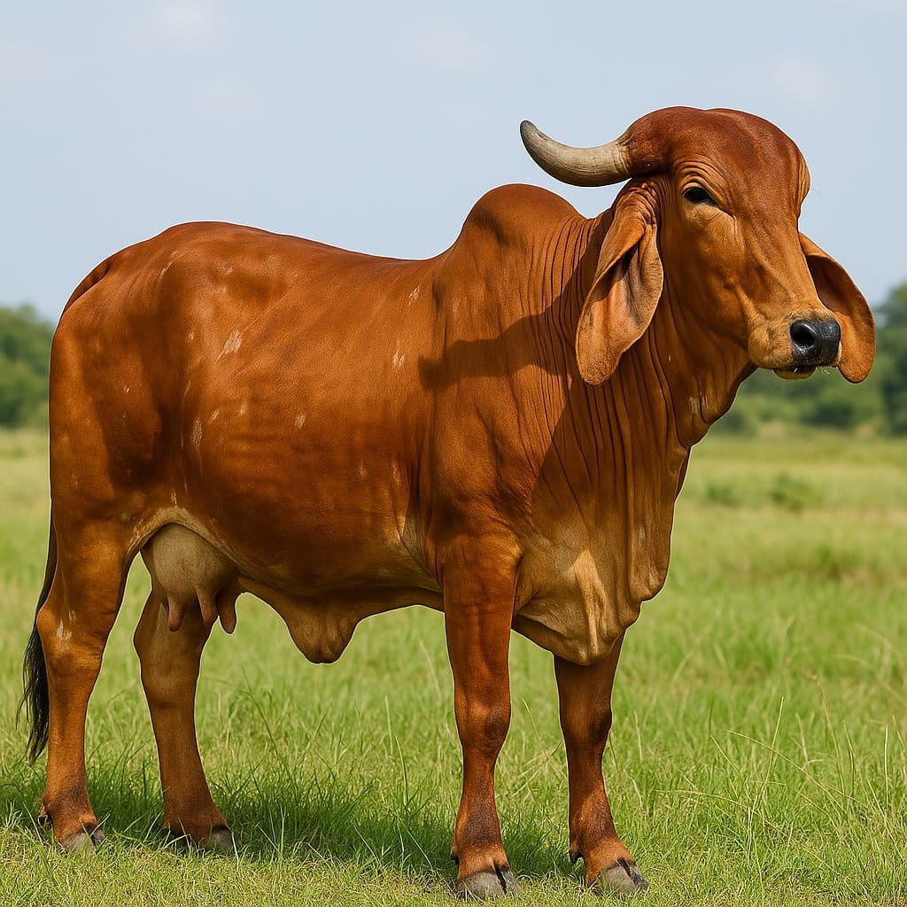 gir cow full healthy